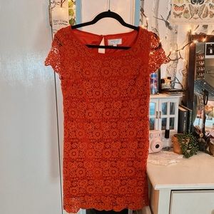 SOLD 
ASO violet harmon Anthropologie moulinette sœurs dress